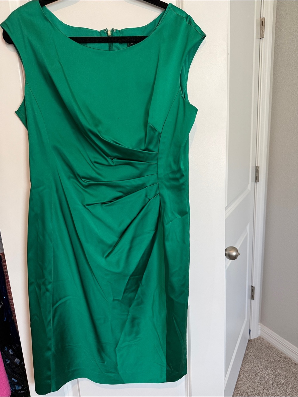 ralph lauren emerald green dress | Dresses | Ralph Lauren Capsleeve Sheath 18K